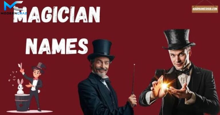 600+ Best Magician Names
