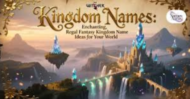 950+ Enchanting Fantasy Kingdom Names to Inspire Your World