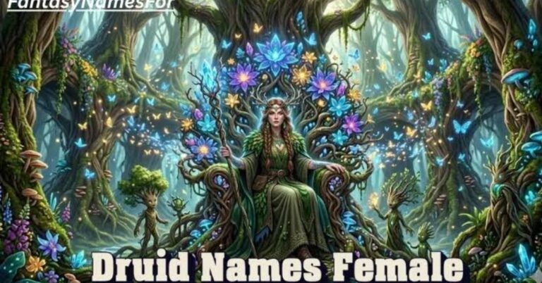 650+ Druid Names Male, Female, and Fantasy Name Ideas