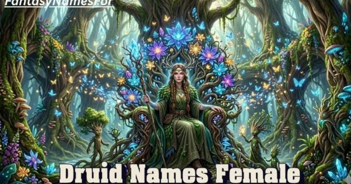 650+ Druid Names Male, Female, and Fantasy Name Ideas