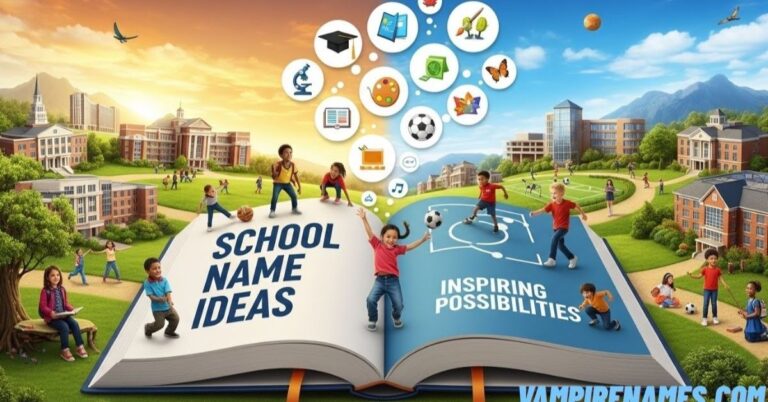 800+ Inspiring School Name Ideas