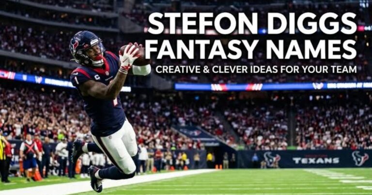 Best Stefon Diggs Fantasy Names