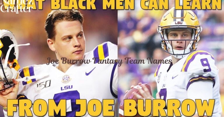 Joe Burrow Fantasy Names